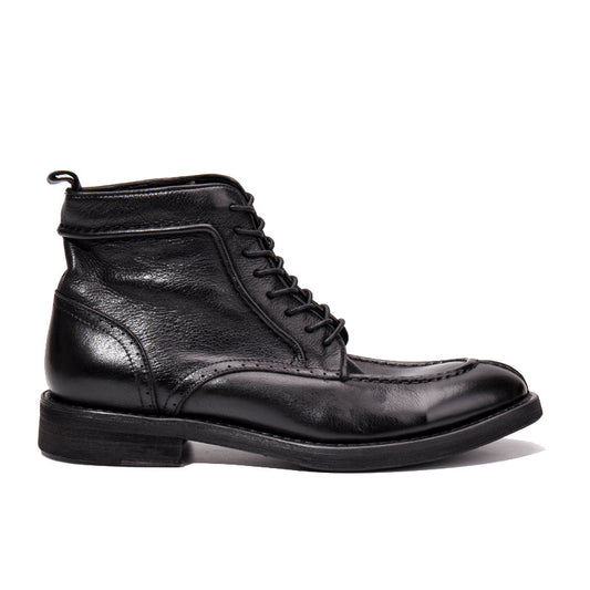 Men's Elegant Martin Working Cowhide Retro Boots
