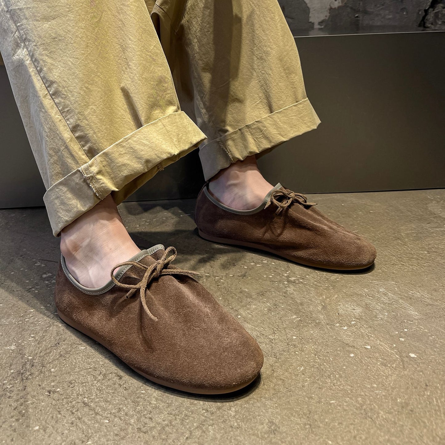 Men's Retro Ugly Cute Grandma Mesh Slip-on Soft Bottom Men's Casual Shoes