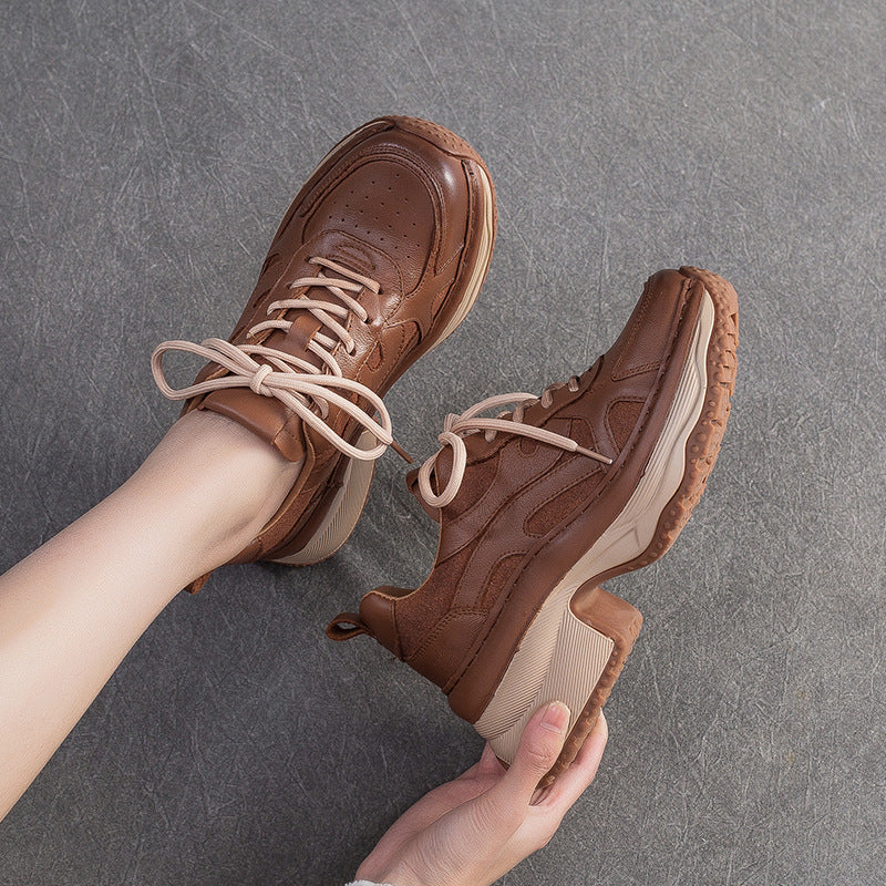 Women's Retro Thick Sports Versatile Fashion Comfortable Women's Casual Shoes