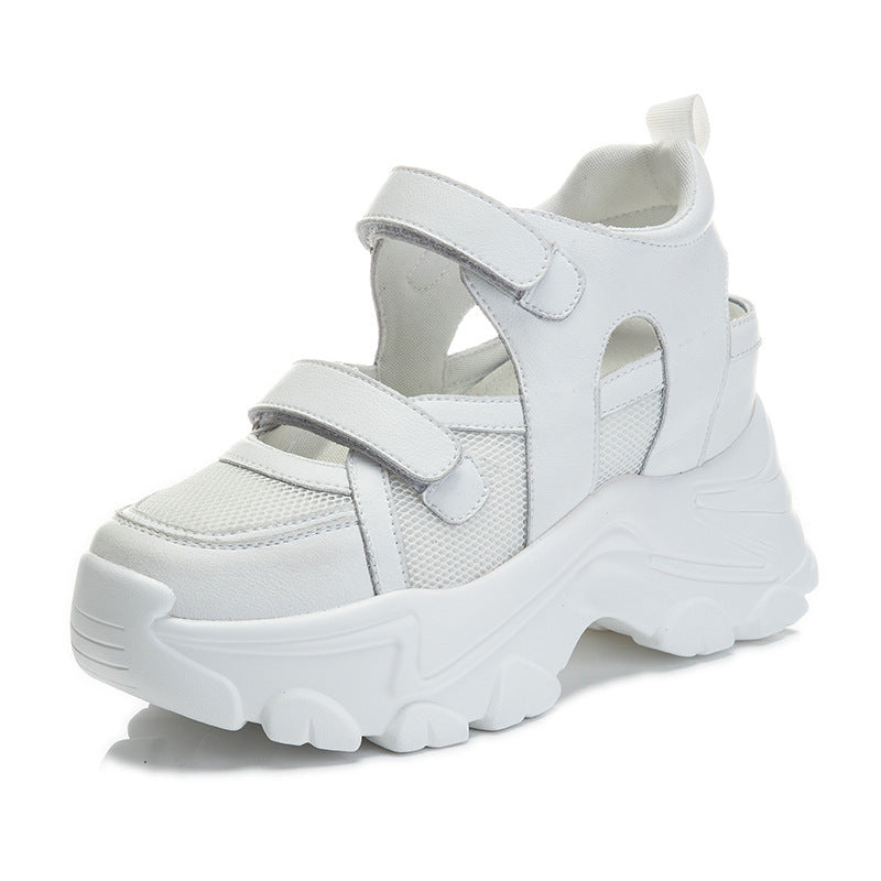 Women's Toe For Outdoors Height Increasing Insole Sandals