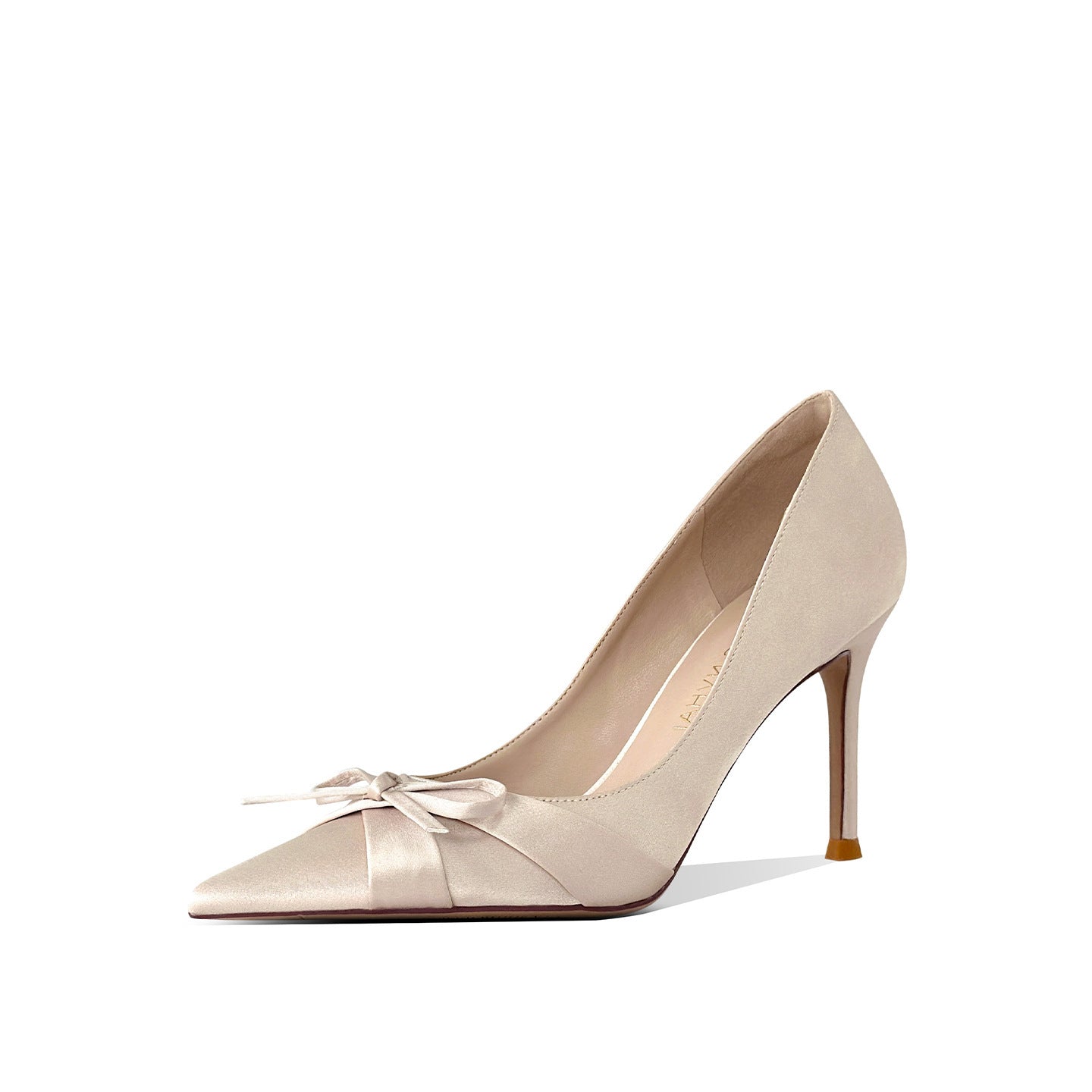 Women's Stilettos Bow Wedding Temperament Banquet Dress Heels