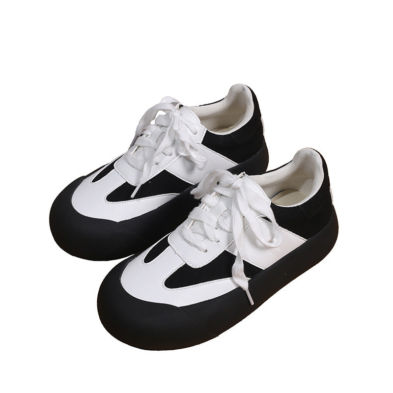 Women's & Men's Spring Puffy Fat German Training Platform Height Increasing Sports Bread Casual Shoes