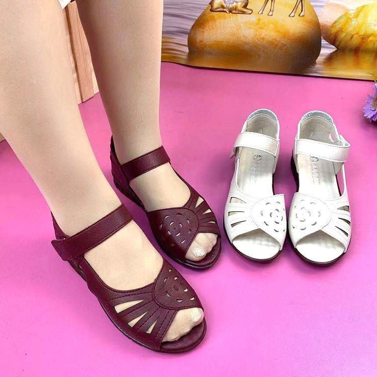 Women's Bottom Mom Summer Comfortable Flat For Sandals