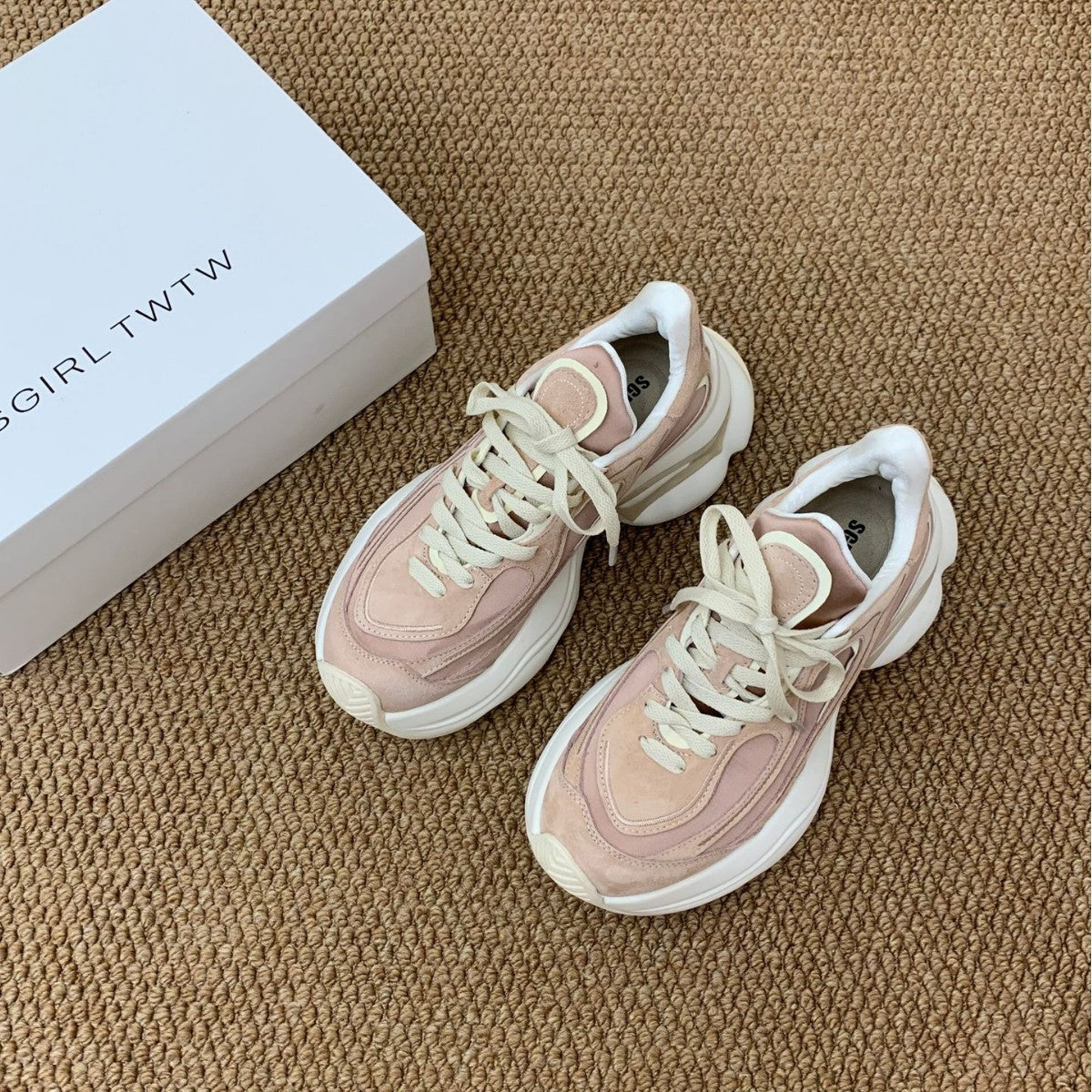 Women's Fashion Small Muffin Daddy Platform Sneakers