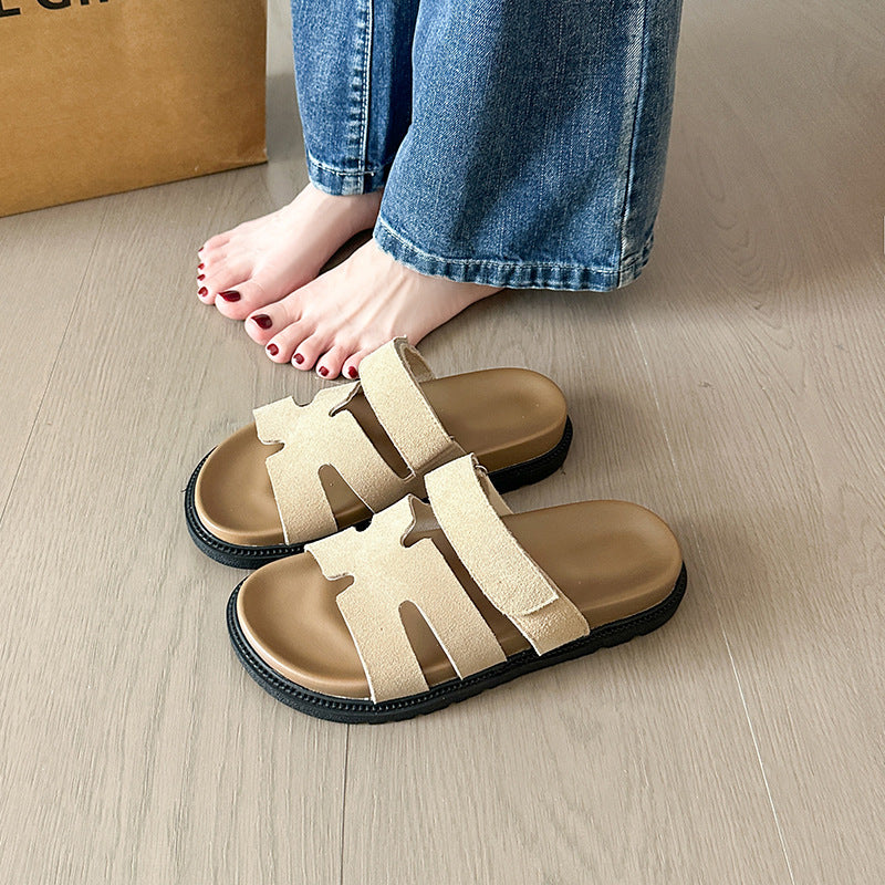 Women's Genuine Summer Wear High-grade Beach Slippers