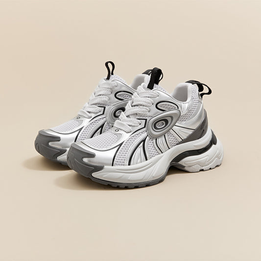 Women's Increasing Insole Paris Joint Name Dad Sneakers