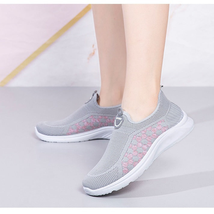 Women's Stylish Mom Soft Bottom Breathable Comfortable Men's Shoes