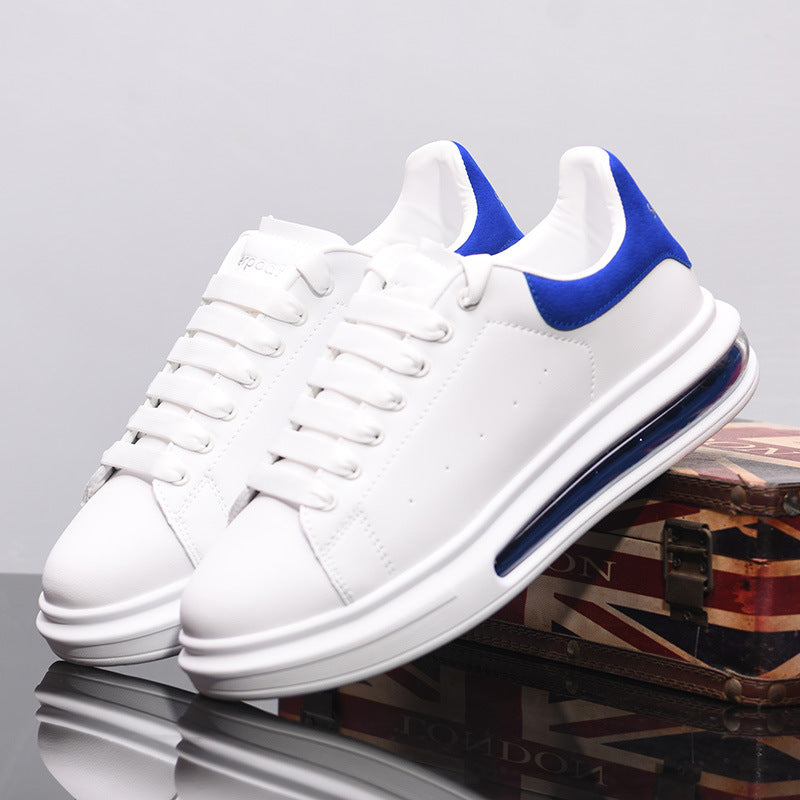 Men's Mcqueen Air Cushion White Thick Sole Men's Shoes