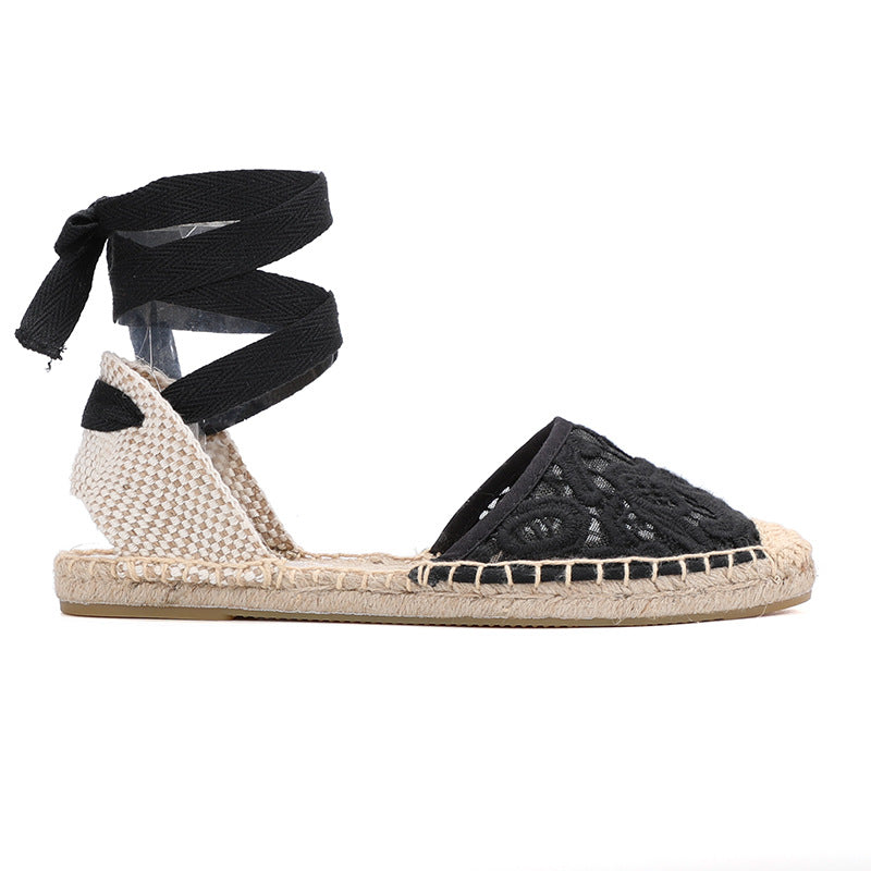Women's Temperament Breathable Fashion French Minority Summer Outerwear Flat Sandals