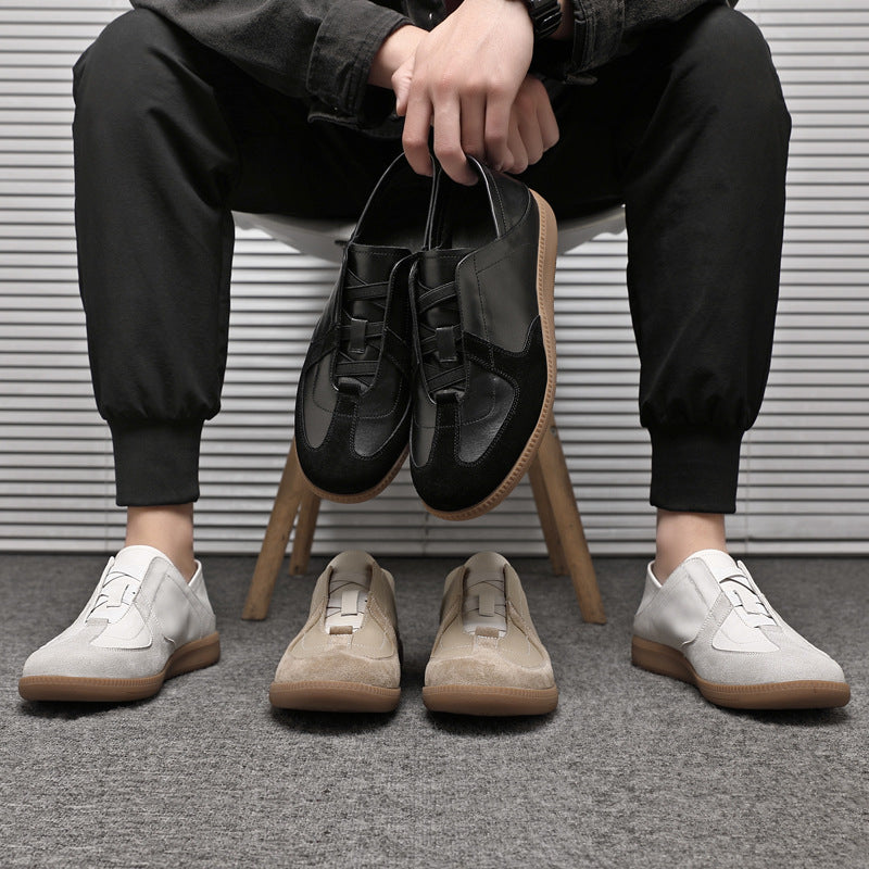 Men's Popular Retro Slip-on Flat Breathable Sneakers