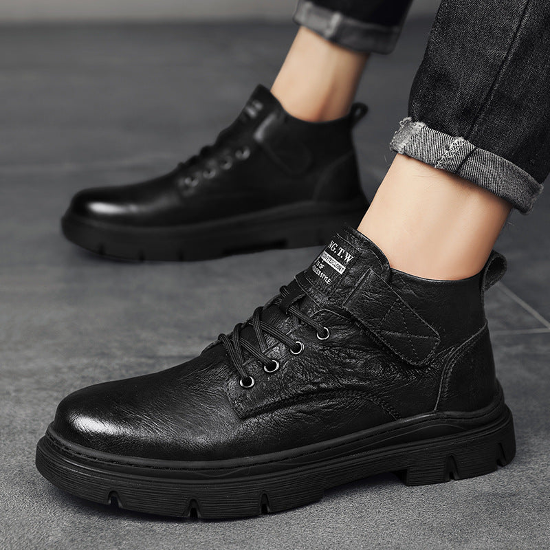 Winter Fleece-lined Warm High Top Working Boots