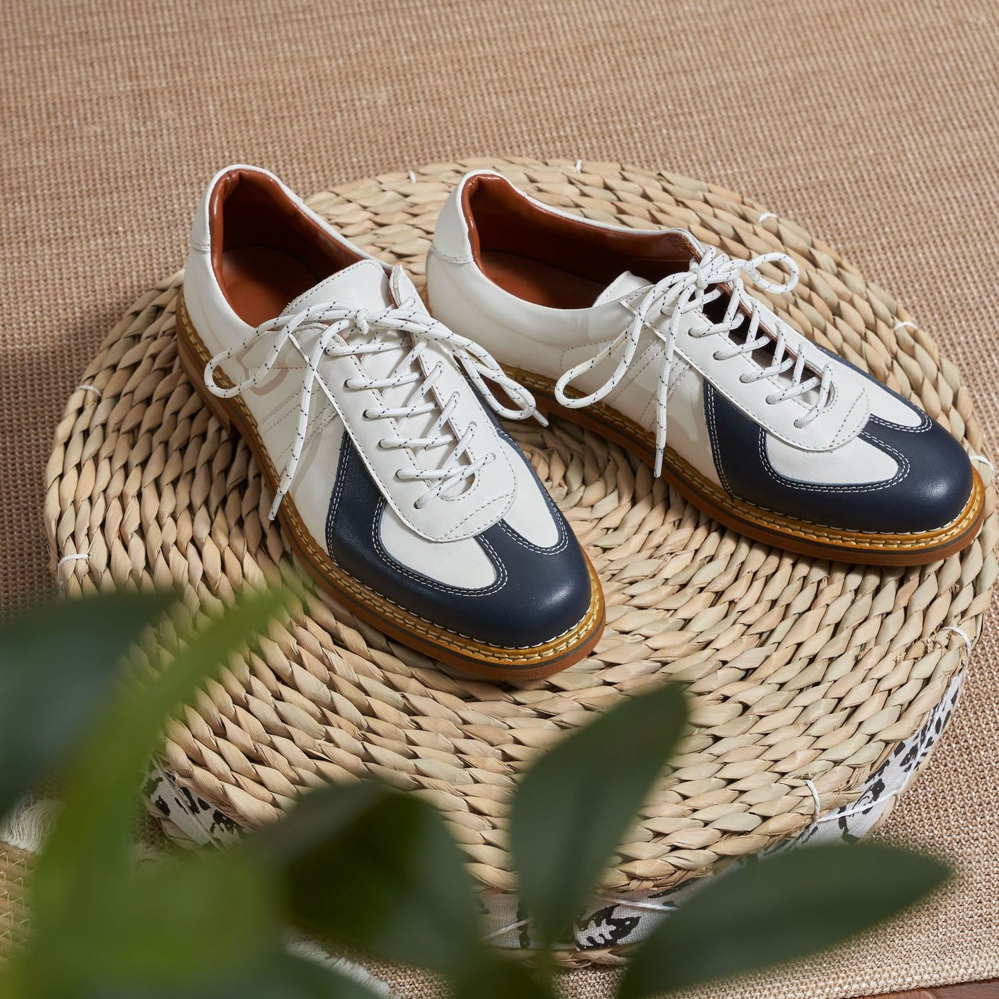 Men's Fashionable Comfortable British Style Gentleman Retro Handmade Genuine German Leather Shoes