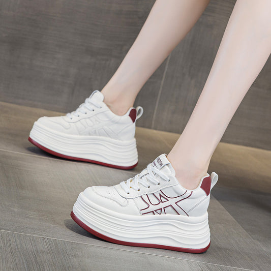Women's Autumn Korean Style Height Increasing Insole Women's Casual Shoes