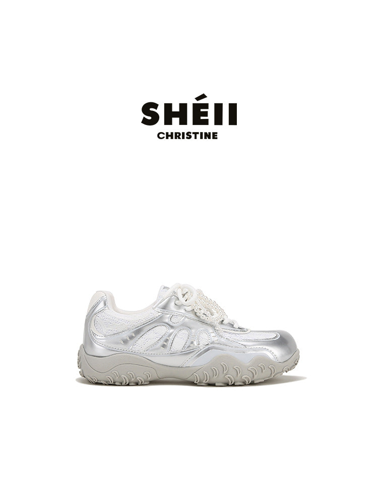 Women's Easy Wear Sier Height Increasing Insole Casual Shoes