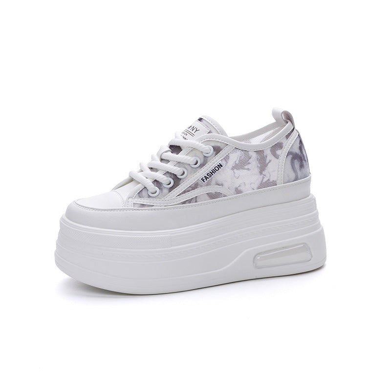 Women's Summer French Round Head Thick Bottom Casual Shoes