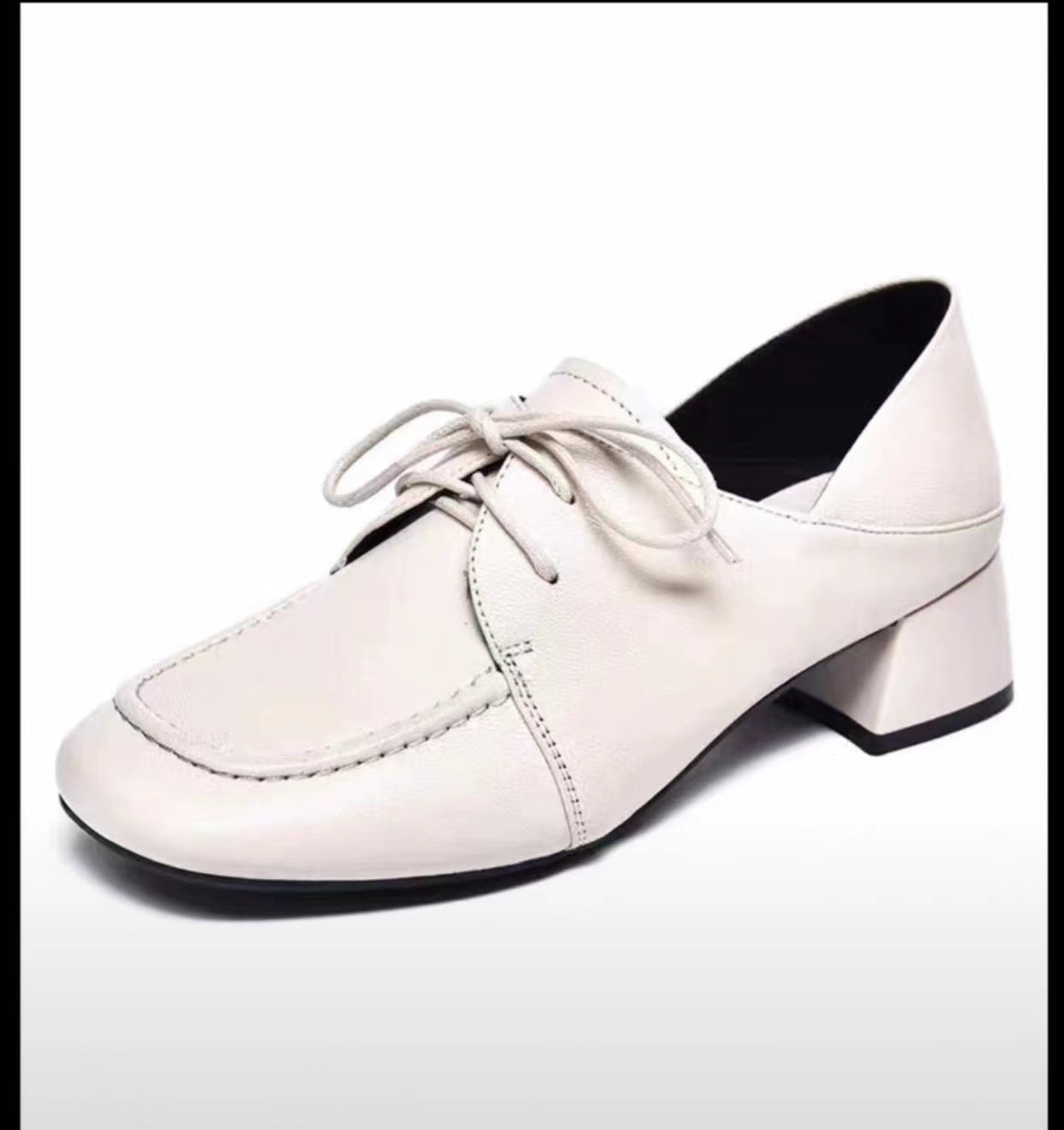 Women's Square Toe Pumps Mid Spring Soft Women's Shoes