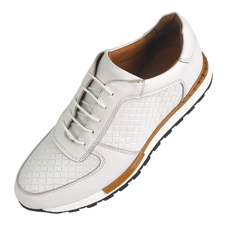 Men's First Layer Cowhide Business British Style Men's Casual Leather Shoes