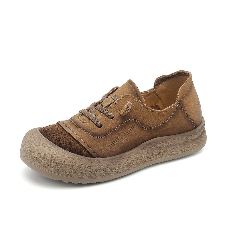 Women's Genuine Big Head Soft Bottom Surface Women's Casual Shoes