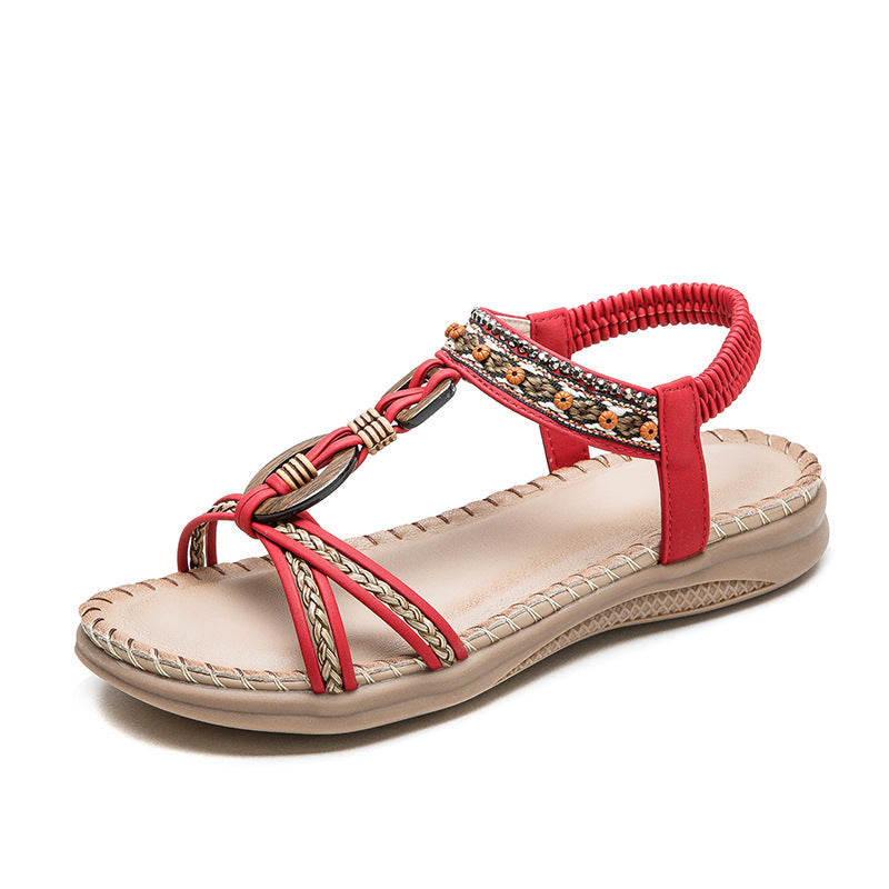 Women's Bohemian National Style Holiday Fashion Trendy Sandals