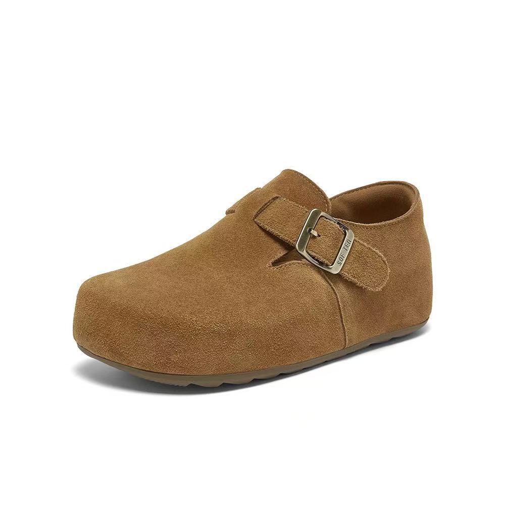 Women's Retro Style With Veet Thermal Furry Matte Women's Casual Shoes