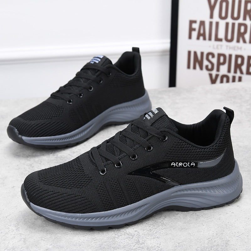 Men's Spring Breathable Soft Bottom Lightweight Wild Sneakers