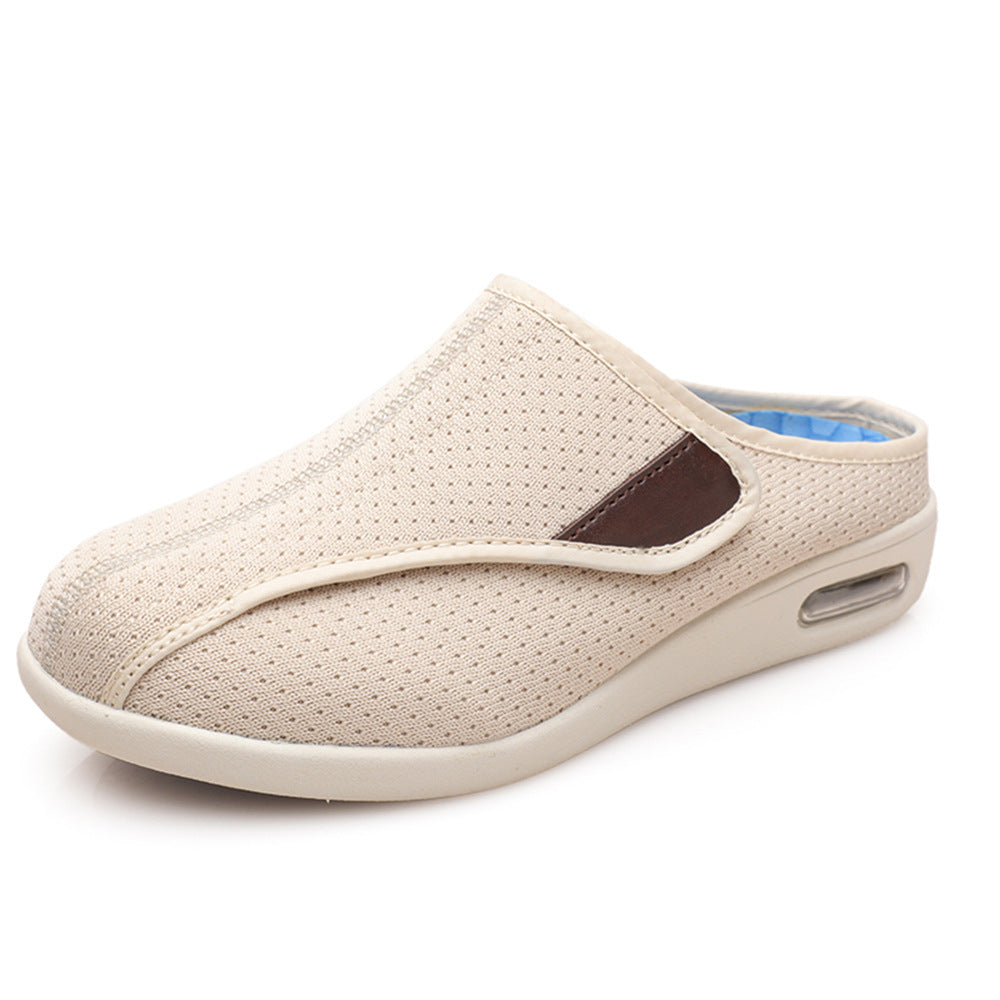 Large Size For The Old Semi Velcro Mom Dad Opening Sandals