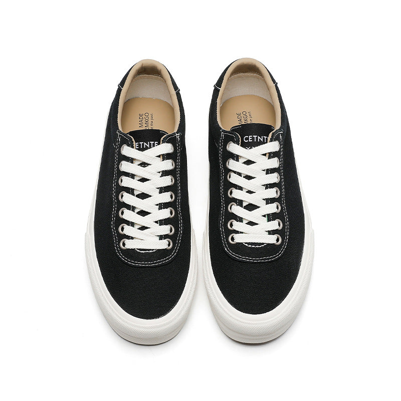 Style Simple Classic Platform Couple Lightweight Breathable Canvas Shoes