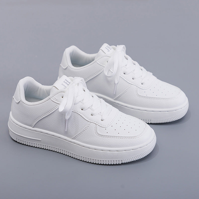 Women's White For Summer Versatile Breathable Sports Sneakers