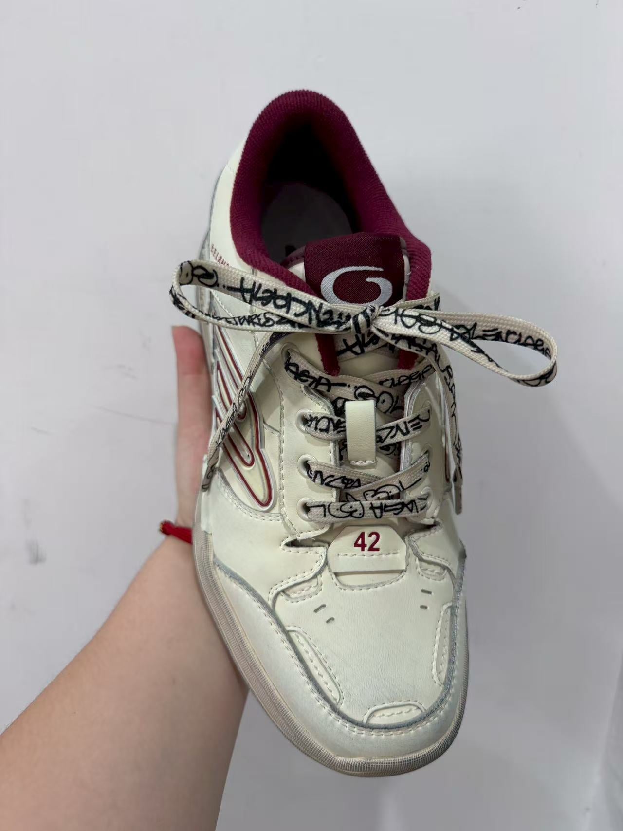 Women's & Men's Early Autumn Retro Distressed Thick Sole Increased Lace Women's Board Shoes