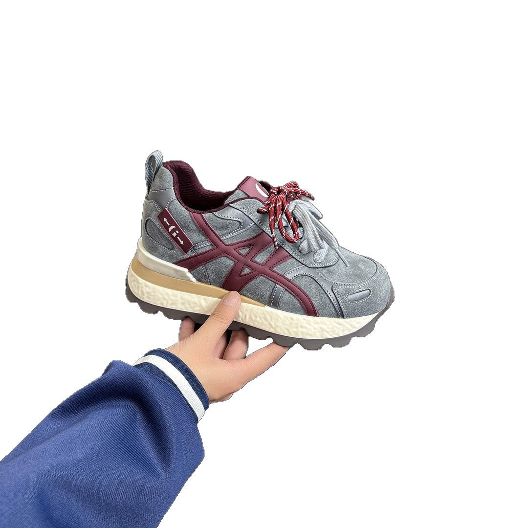 Women's Height Increasing Insole Dad Autumn Breathable Casual Shoes