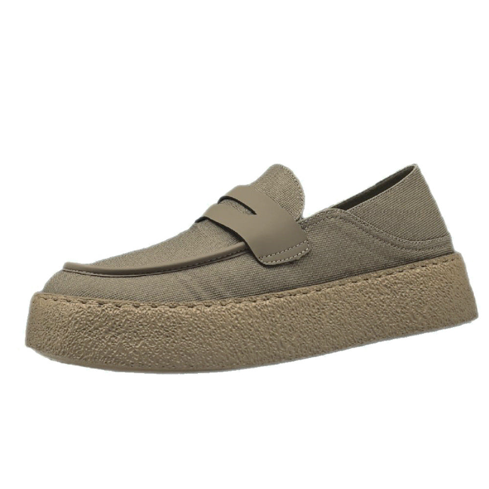 Men's Versatile Summer Breathable Cloth Niche Boys Soft Back Men's Casual Shoes
