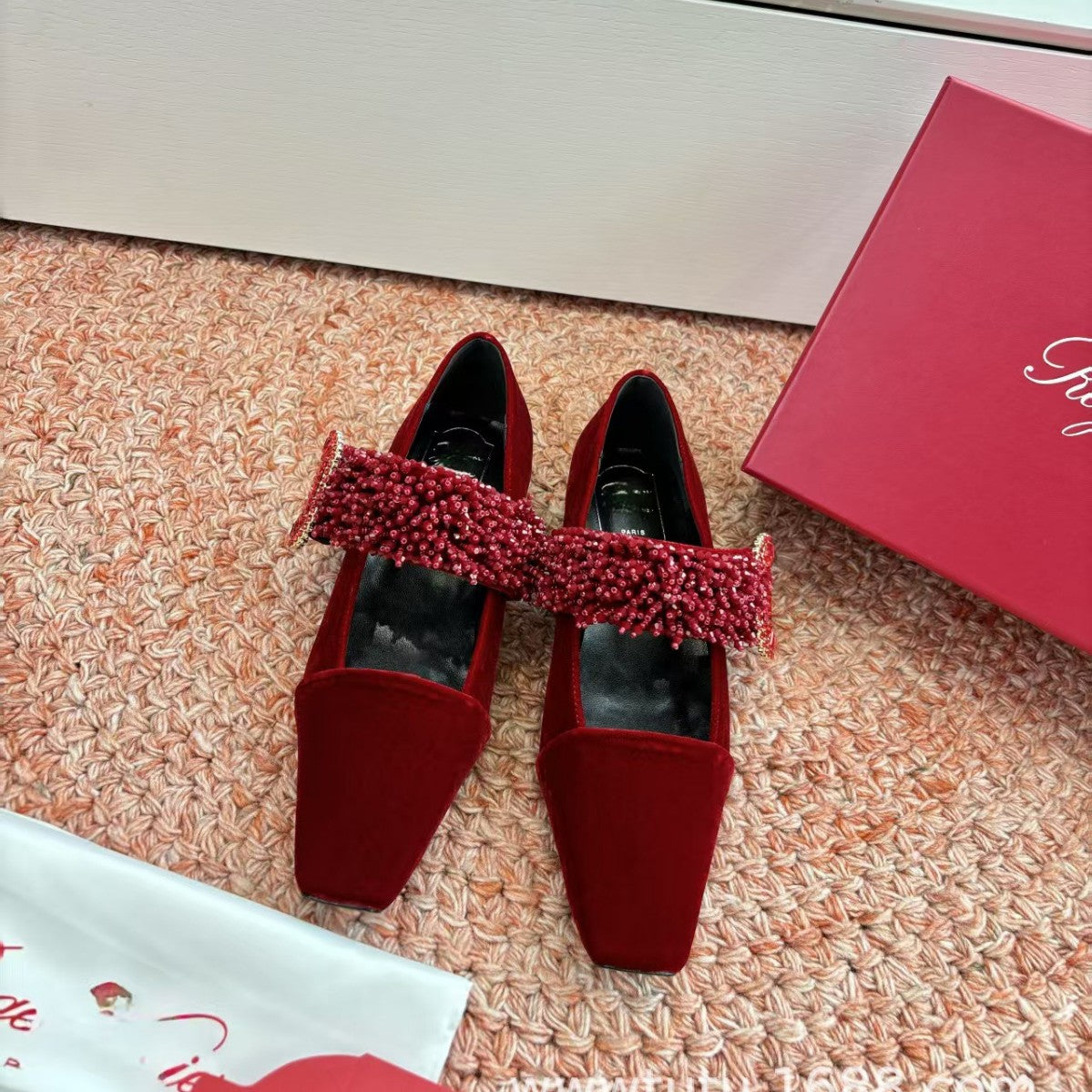 Mary Jane Female Square Toe Retro Style Genuine Flat Women's Fashion Shoes