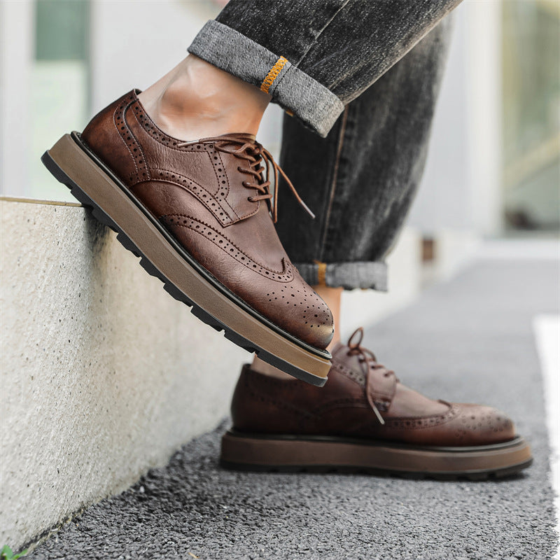 Men's Summer Trendy Business Formal Fashion Leather Shoes