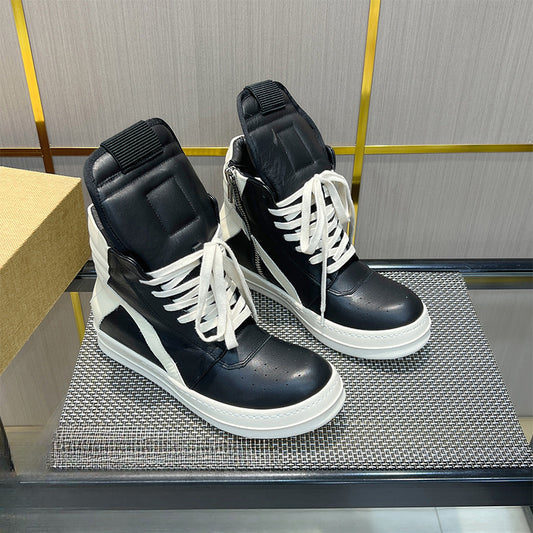 Men's Increasing Milk Fragrance Thick Bottom Couple Men's Board Shoes