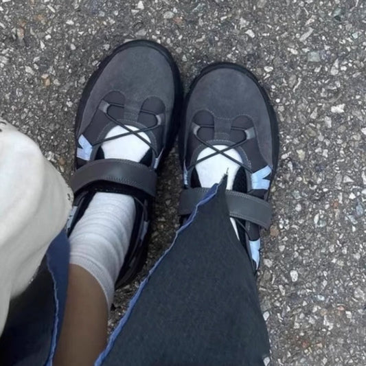 Women's Korean Style Niche Mary Jane Retro Sneakers
