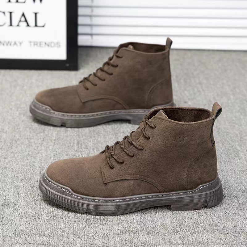 Men's Trendy Outdoor Martin Fashion Korean British Boots