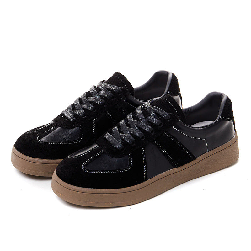 Women's Genuine German Training Height Increasing Lightweight Platform Retro Minority Women's Casual Shoes