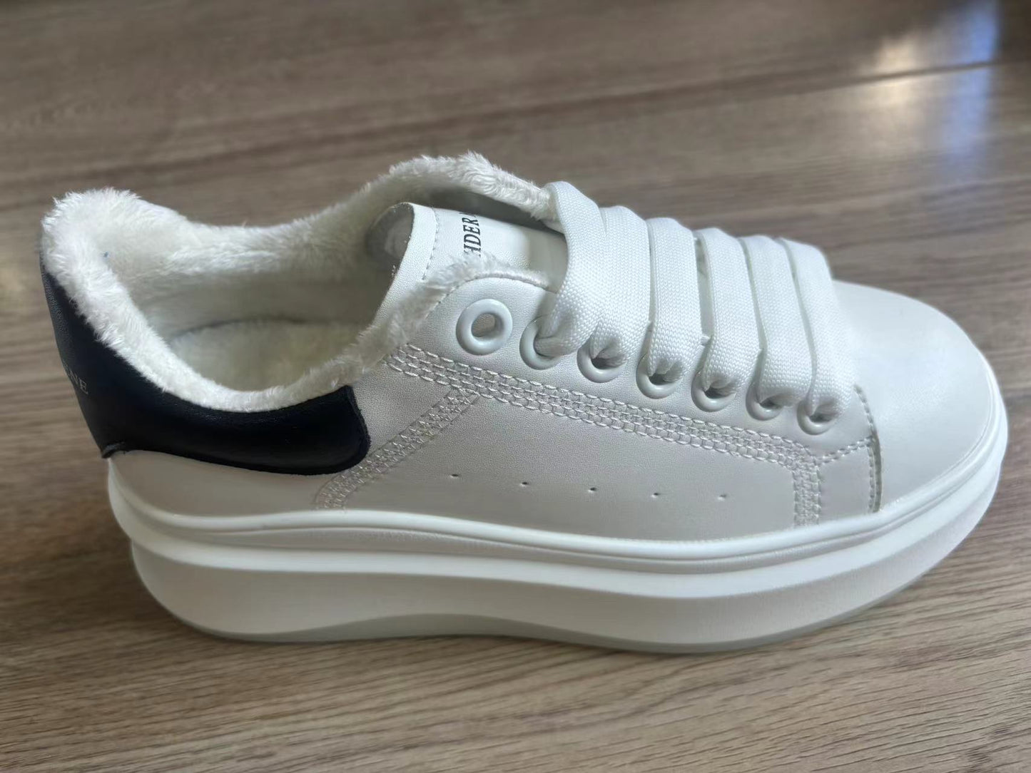 Women's White Spring Versatile Flat Elevator Fashion Women's Shoes
