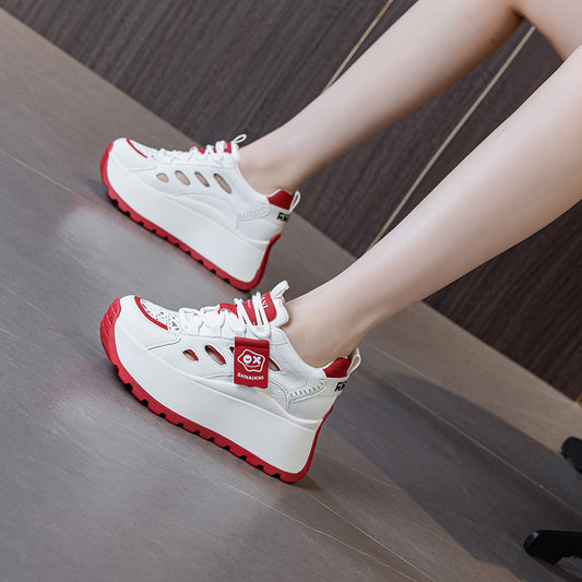 Women's Platform Height Increasing Versatile Sports Casual Shoes