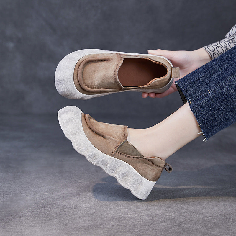 Women's Soft Bottom Retro Spring Pedal Ugly Casual Shoes