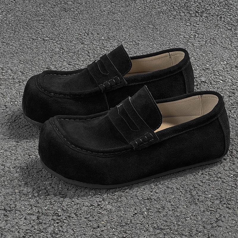 Slip-on Lazy Gray Dark Coffee Khaki Olive Loafers/doug Shoes