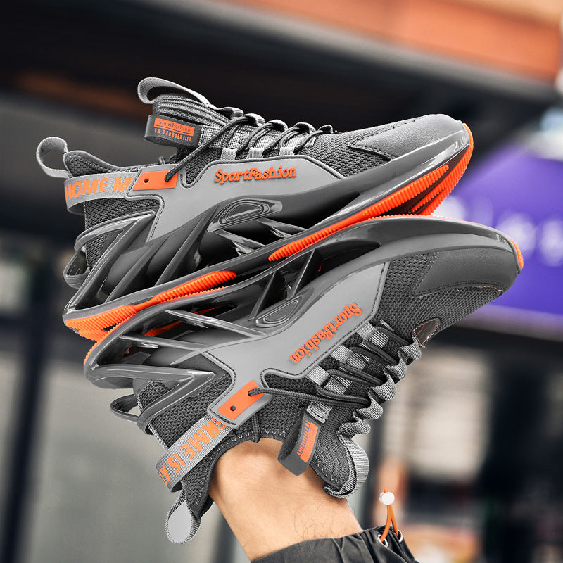 Men's National Style Sports Fashion Cushioned Summer Breathable Sneakers