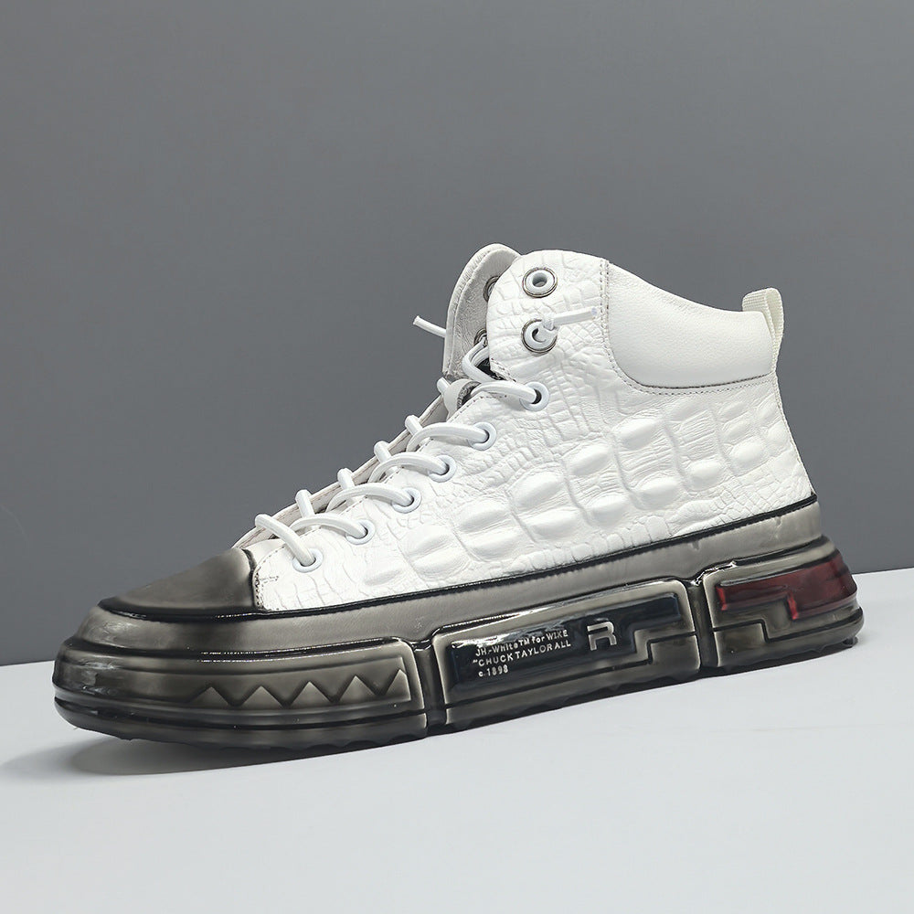 Men's Light Luxury Shower Glue Niche Fashion Sneakers
