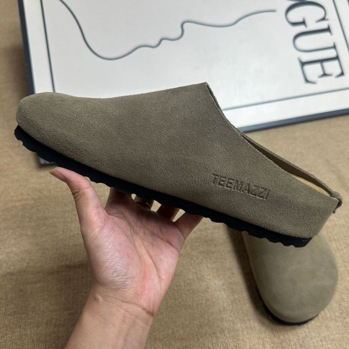 Closed Toe One Pedal Half Lazy Slippers