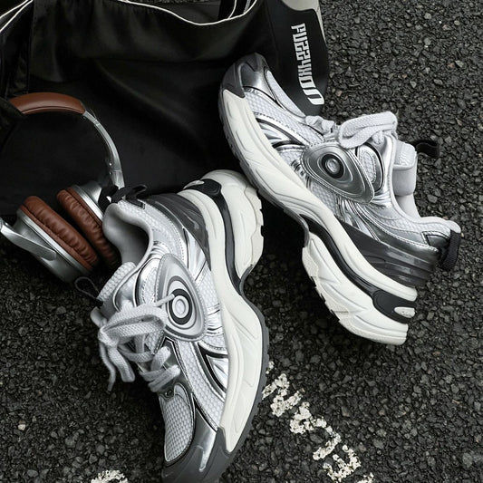 Turbine Running Retro Millennium Style National Fashion Dad Couple Women's Sports Shoes