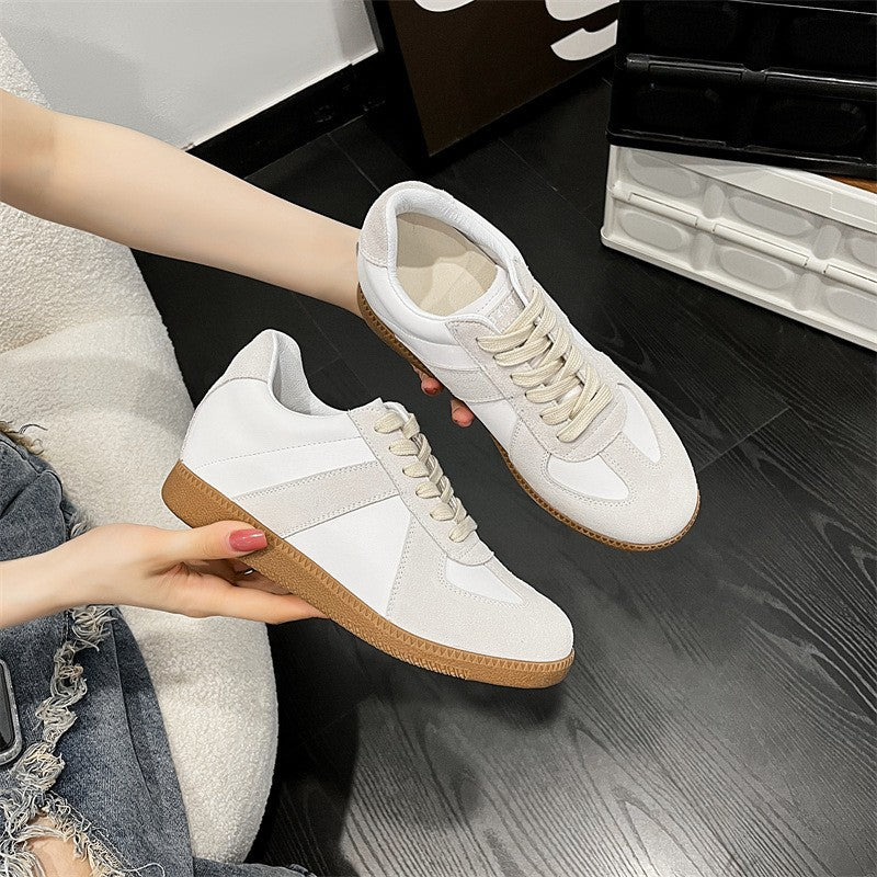 Women's Thick-soled Height Increasing Insole German Training Spring Retro Cortez Sports Women's Shoes