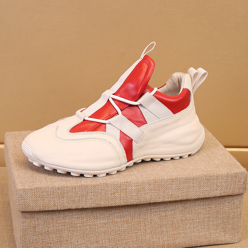 Men's Comfortable Versatile Trendy Korean Style Platform Sneakers