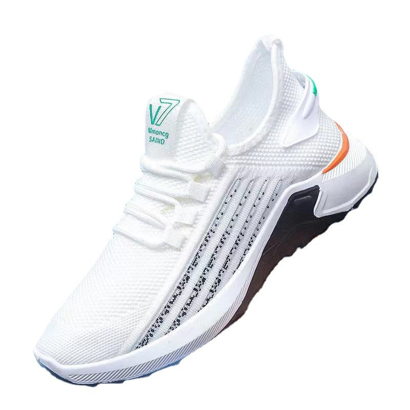 Men's Attractive Glamorous Cloth Breathable Running Sneakers