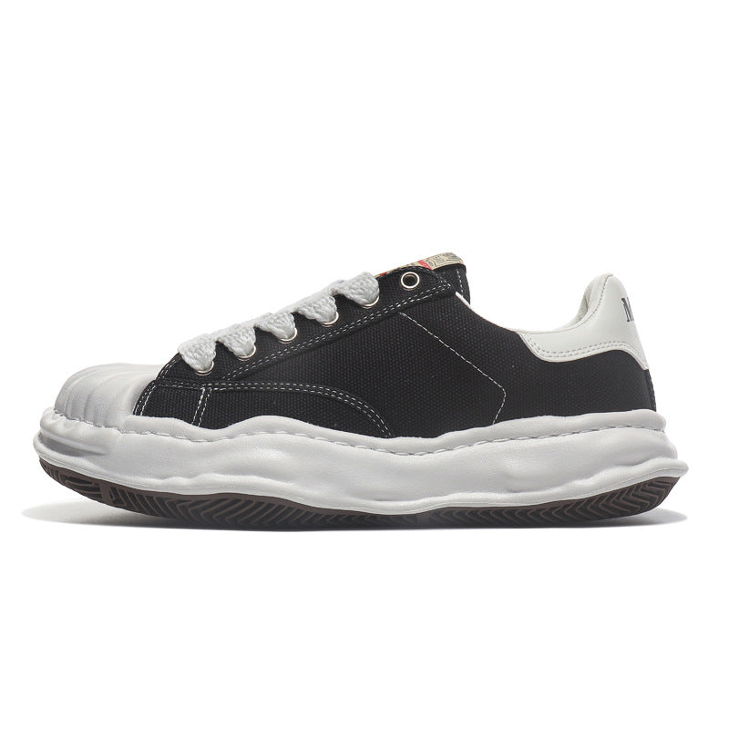 Dissoed Lovers Large Size Height Increasing Canvas Shoes