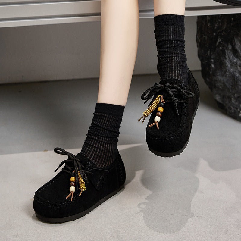 Women's Bottom Height Increasing Insole All-inclusive Autumn Kangaroo Ugly Cute Boots